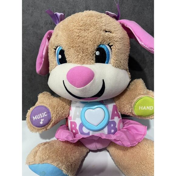 Fisher-Price Laugh &Learn Smart Stages Sis Plush Toy with 75+Songs & Sounds GIRL - Picture 3 of 6
